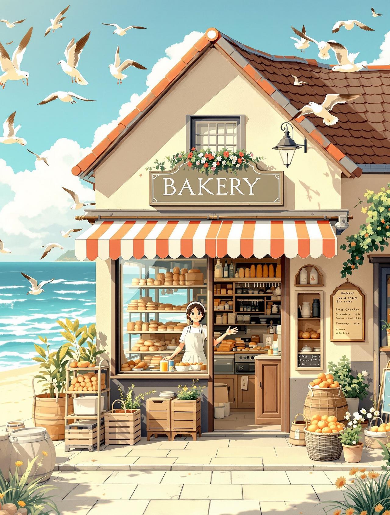 魔改短剧新番 - 海边的面包店